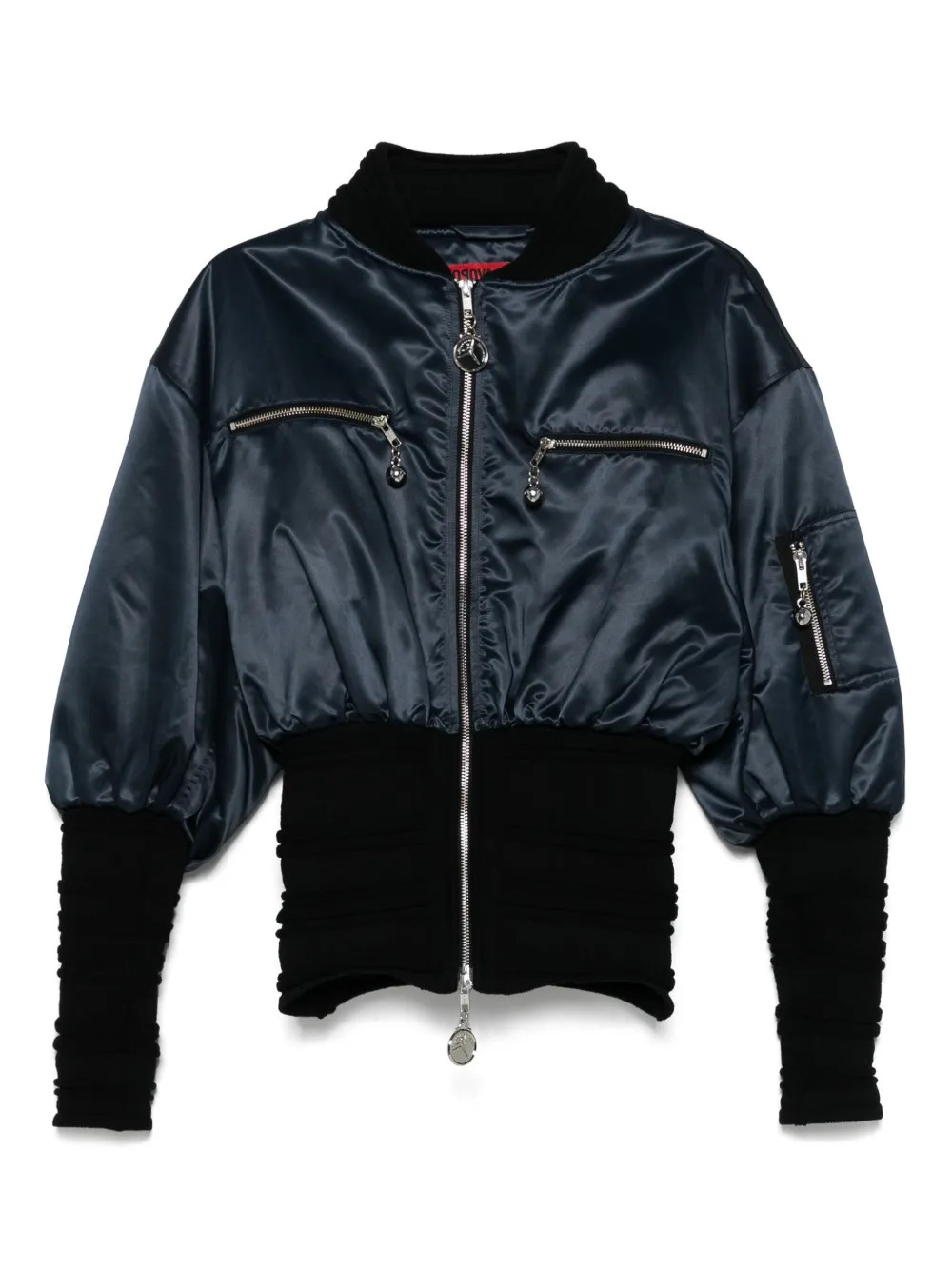 Chopova Lowena Little Birdy Bomber Jacket | Blue | FARFETCH KH | Farfetch Global