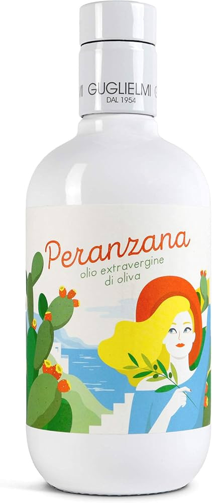 GUGLIELMO Peranzana Extra Virgin Olive Oil, 16.9 FZ | Amazon (US)