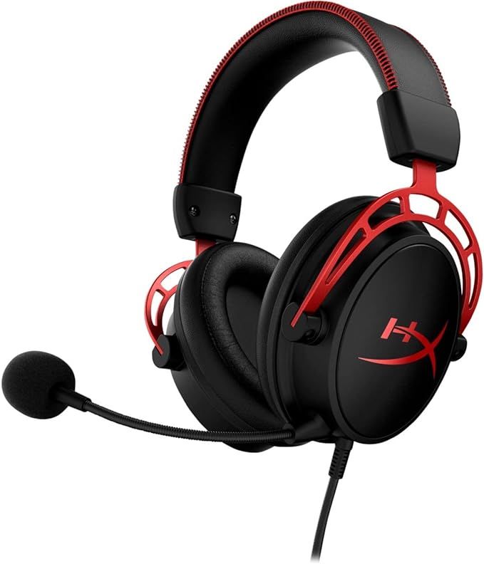 HyperX Cloud Alpha - Gaming Headset, Dual Chamber Drivers, Legendary Comfort, Aluminum Frame, Det... | Amazon (US)