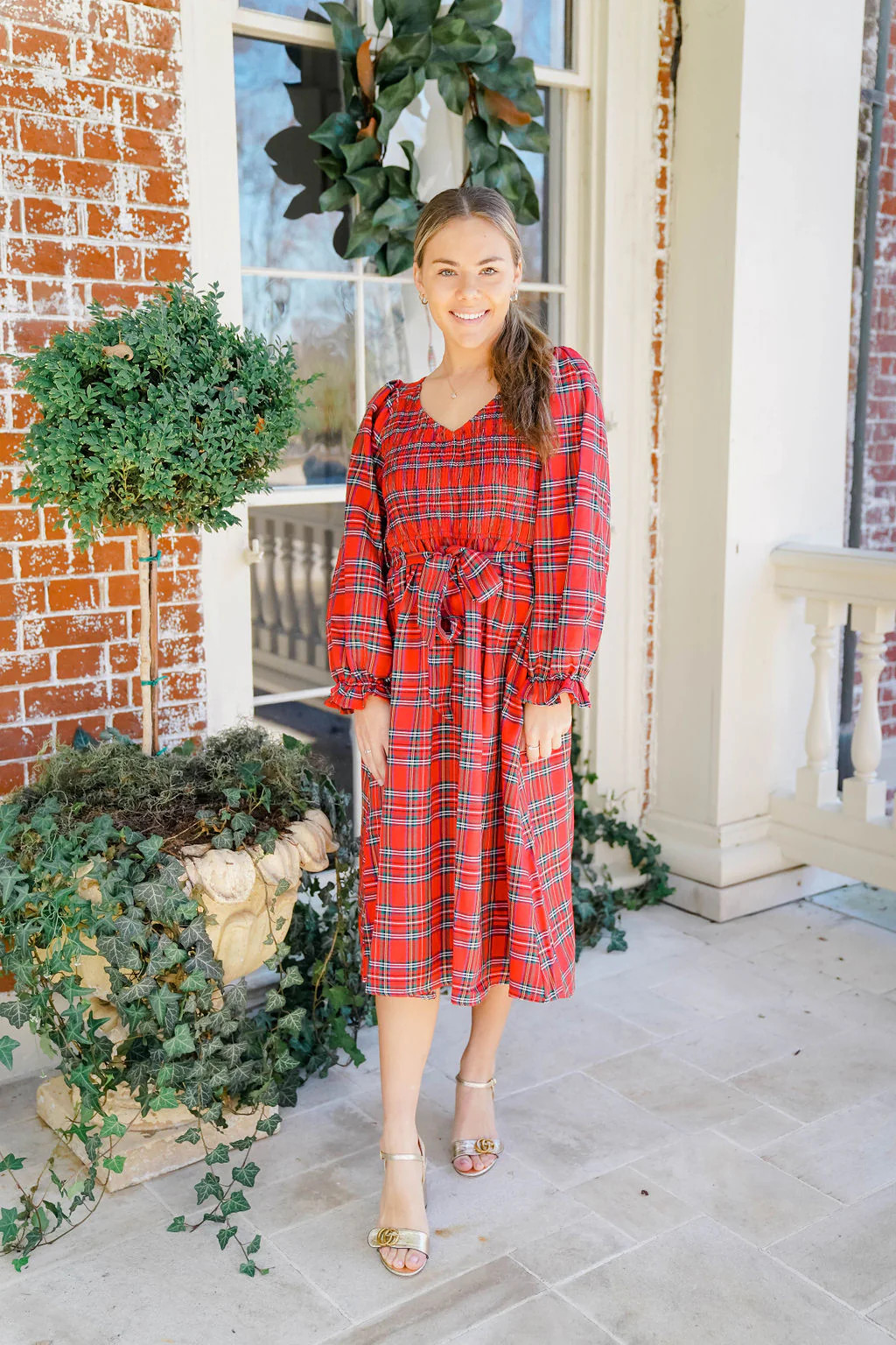 Heartbreak Plaid Smocked Dress | Dress & Dwell