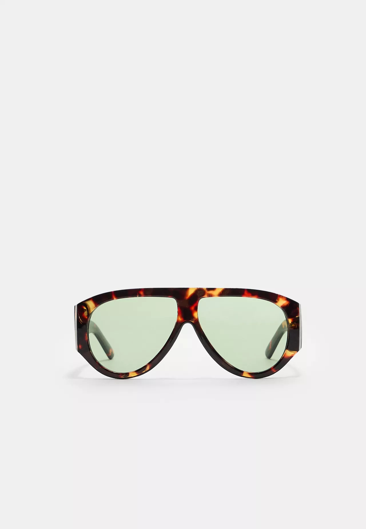 Retro-Sonnenbrille im Schildpatt-Stil - Brillen für Damen | Stradivarius Deutschland | Stradivarius DE
