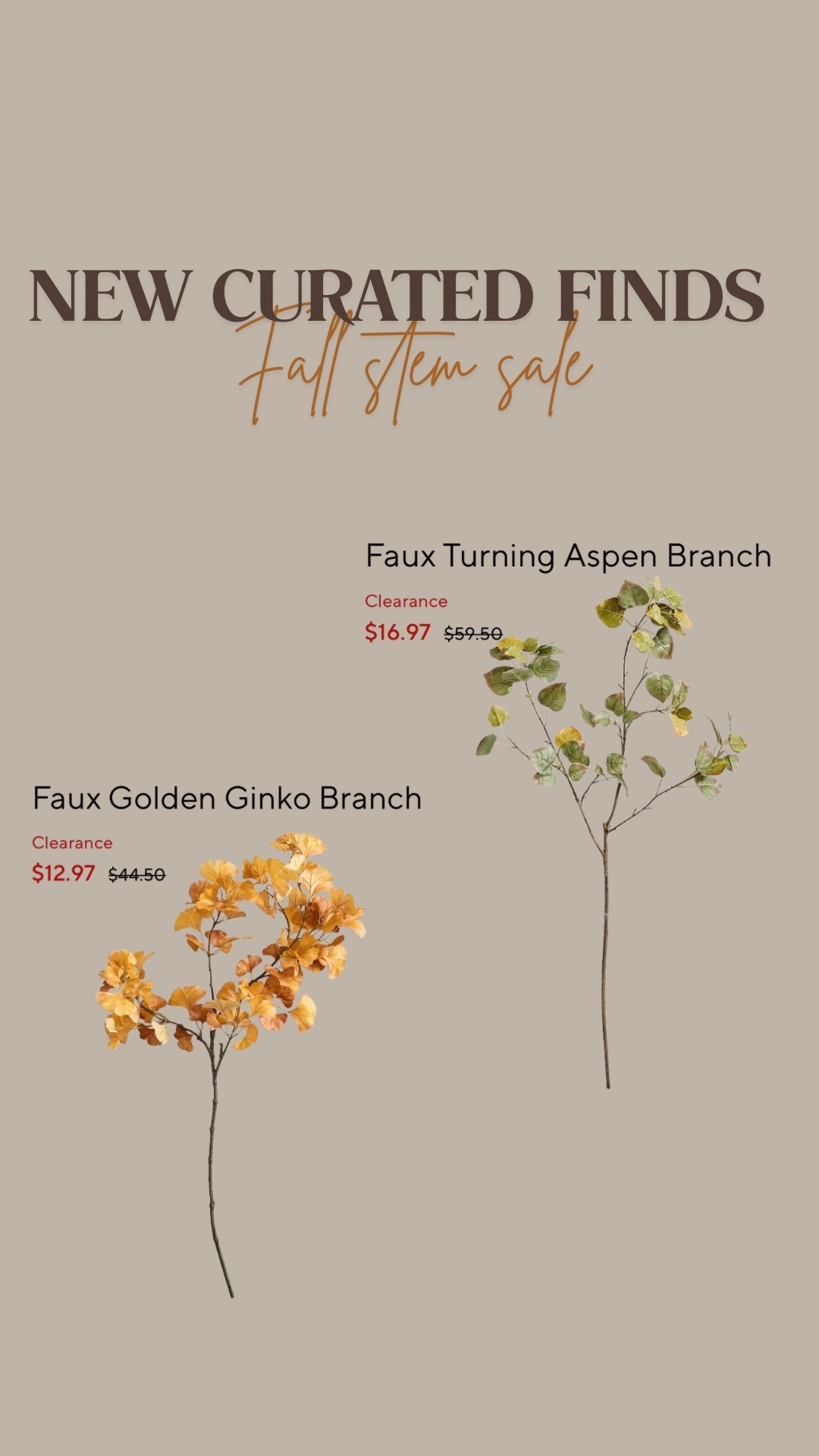 Fall stem sale!!!!! Ber months are coming!

#LTKOver40 #LTKU #LTKHome