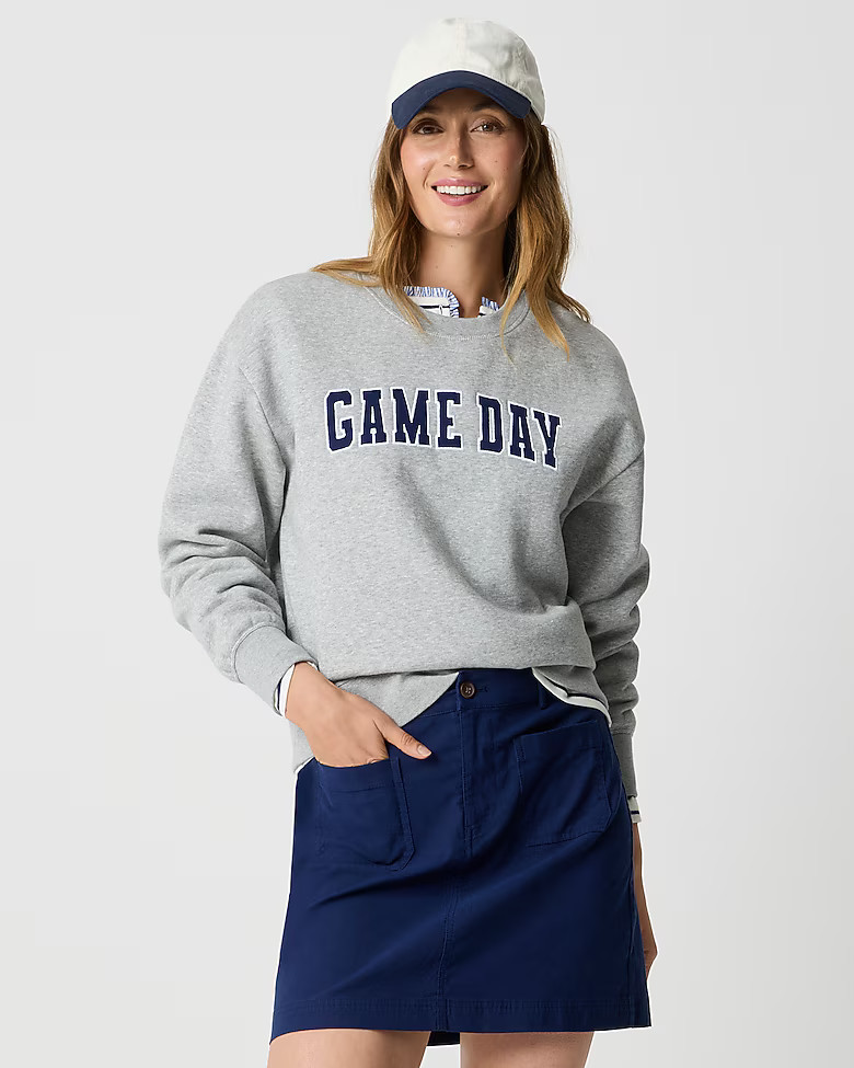 "Game day" sweatshirt | J.Crew Factory