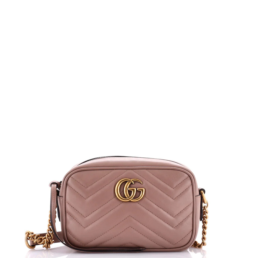 GG Marmont Shoulder Bag Matelasse Leather Mini | Rebag