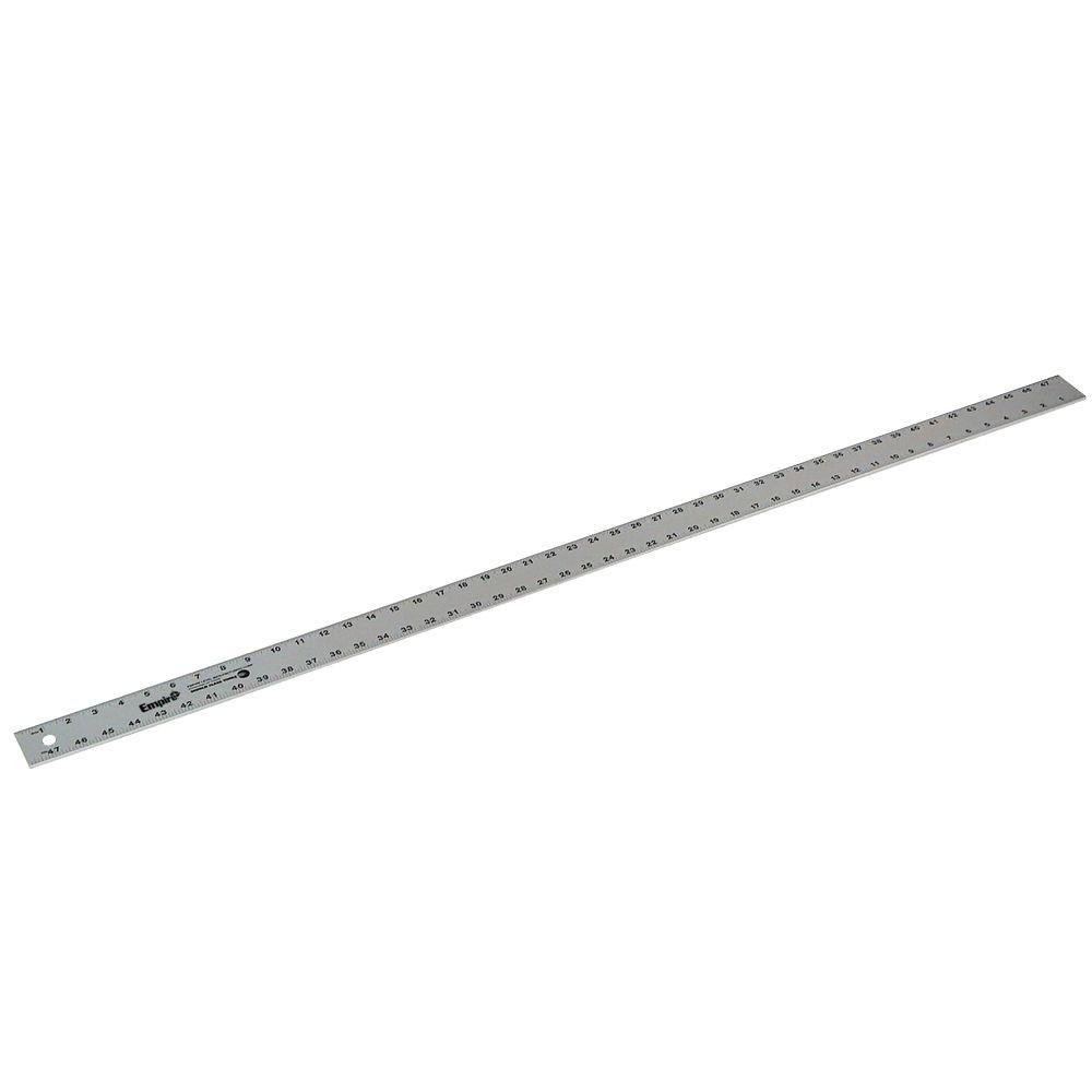 Empire 48 in. Aluminum Straight Edge Ruler-4004 - The Home Depot | The Home Depot