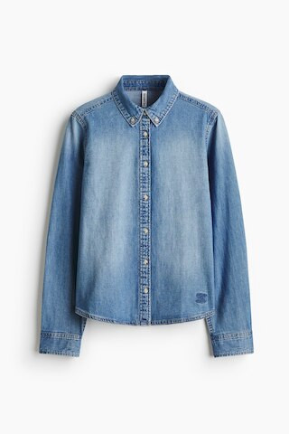 H & M - Denim Shirt - Blue | H&M (US + CA)