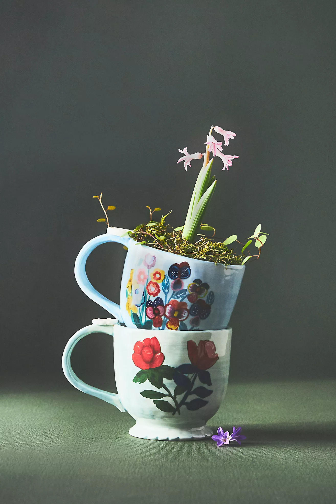 Francesca Kaye Floral Mug | Anthropologie (US)