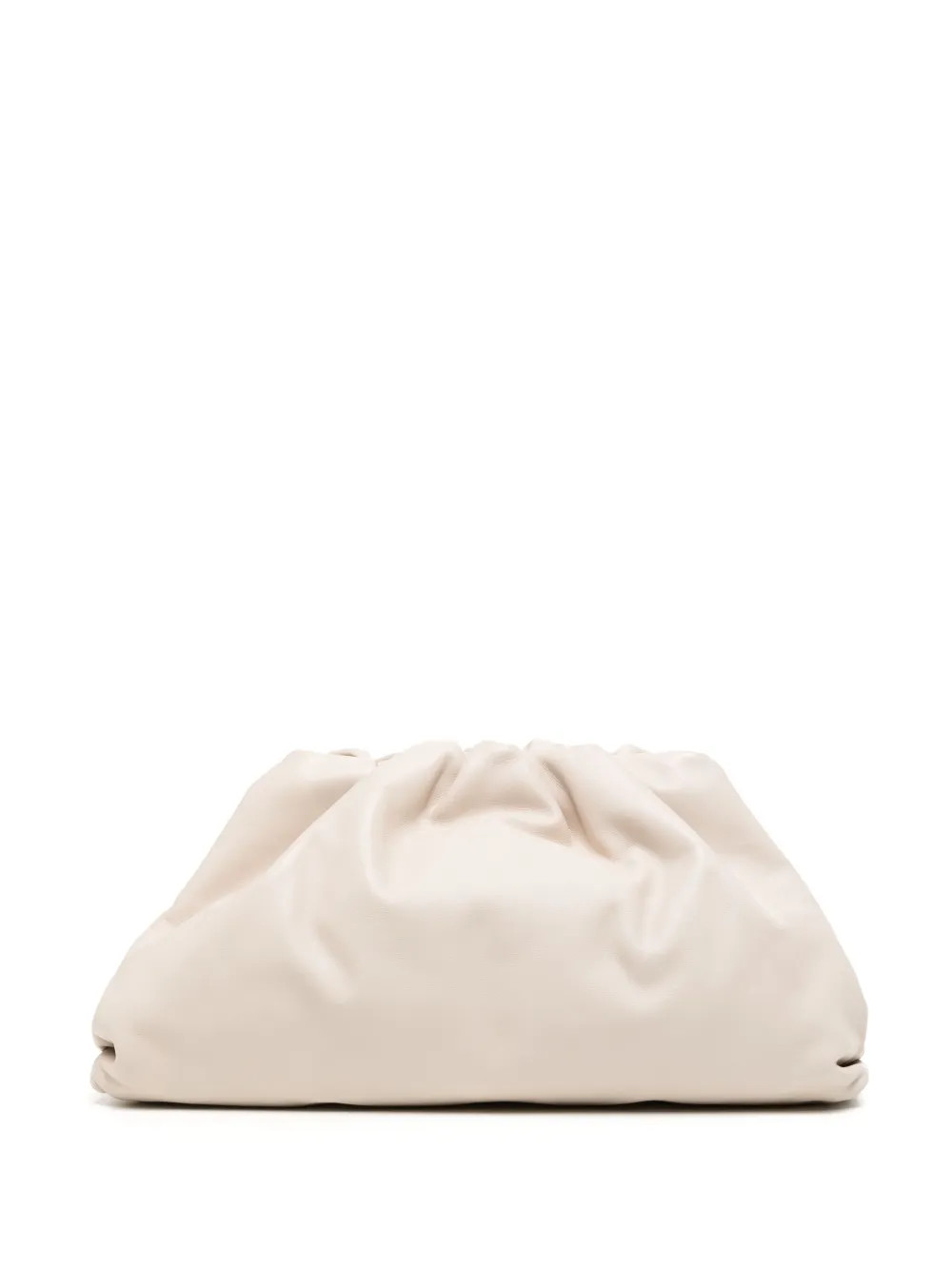 Bottega Veneta Pre-Owned Gathered Detailing Clutch | Neutrals | FARFETCH AU | Farfetch Global