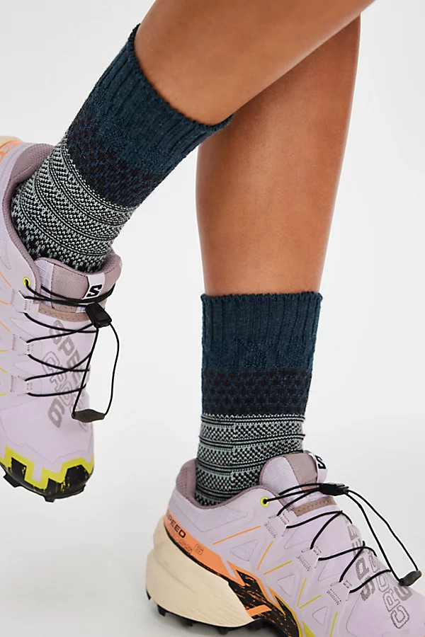 Smartwool Popcorn Cable Crew Socks | Free People (Global - UK&FR Excluded)
