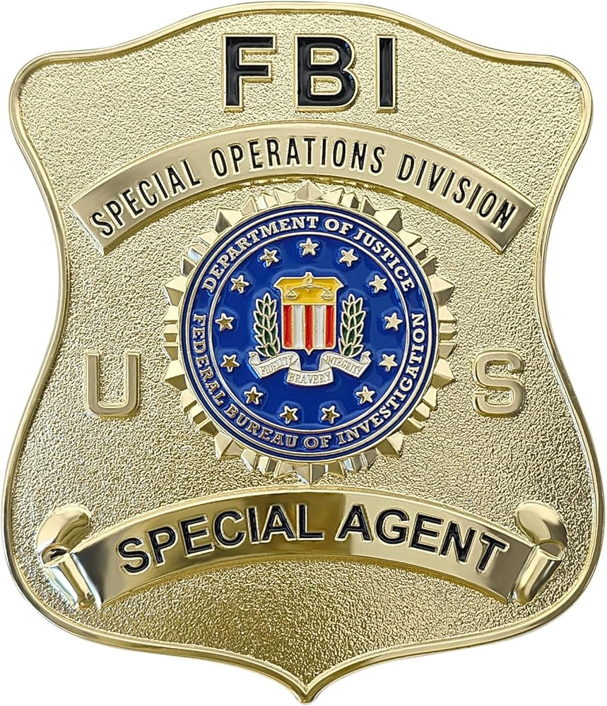 Badge for Dressing up and Cosplay, Enameled & Plated, Catch Design, Nickel-Brass Opulent Shield Badge，Gift Box Packaging | Amazon (US)