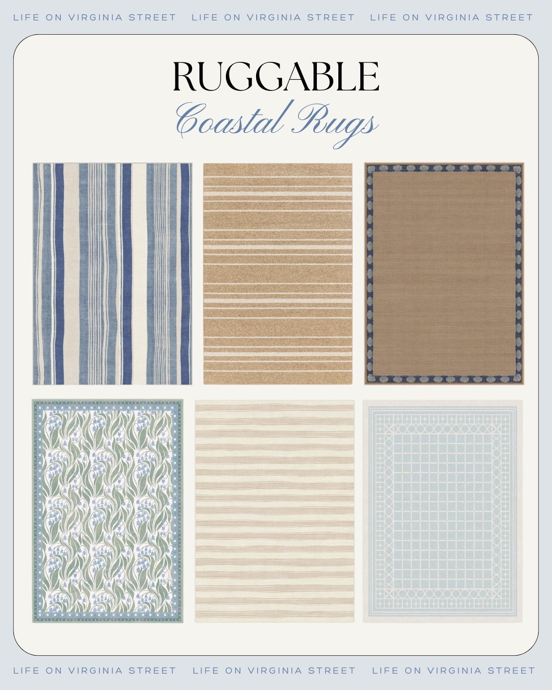 Ruggable coastal rugs 🙌🏻🙌🏻

#LTKSeasonal #LTKHome