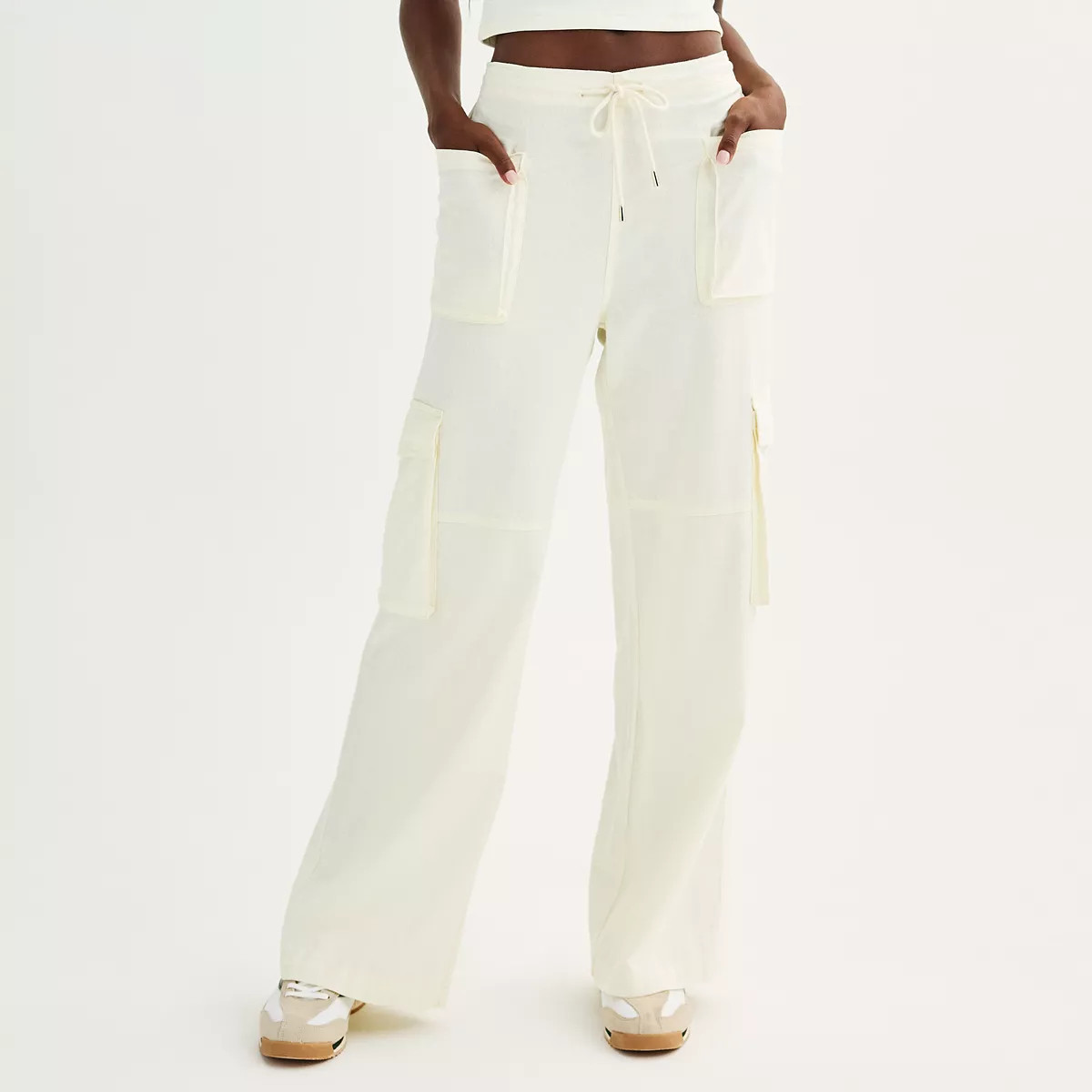 Juniors' SO® Linen Cargo Pants | Kohl's