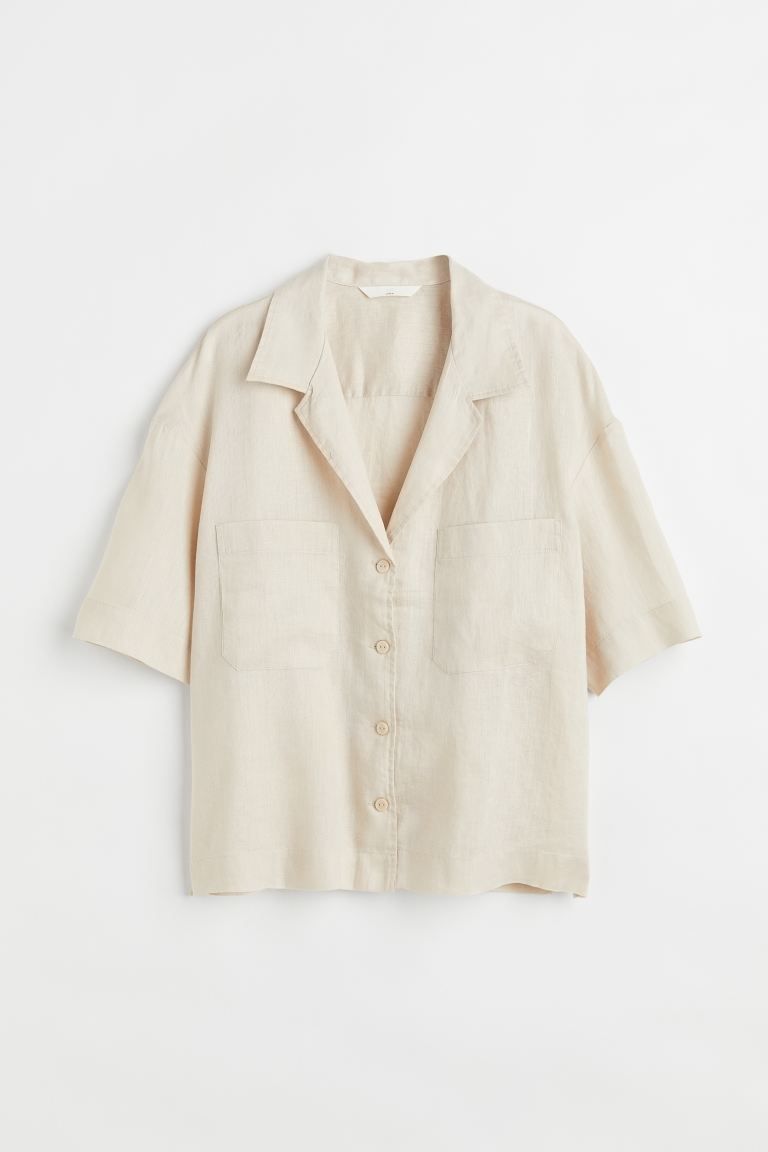 Linen resort shirt | H&M (UK, MY, IN, SG, PH, TW, HK)