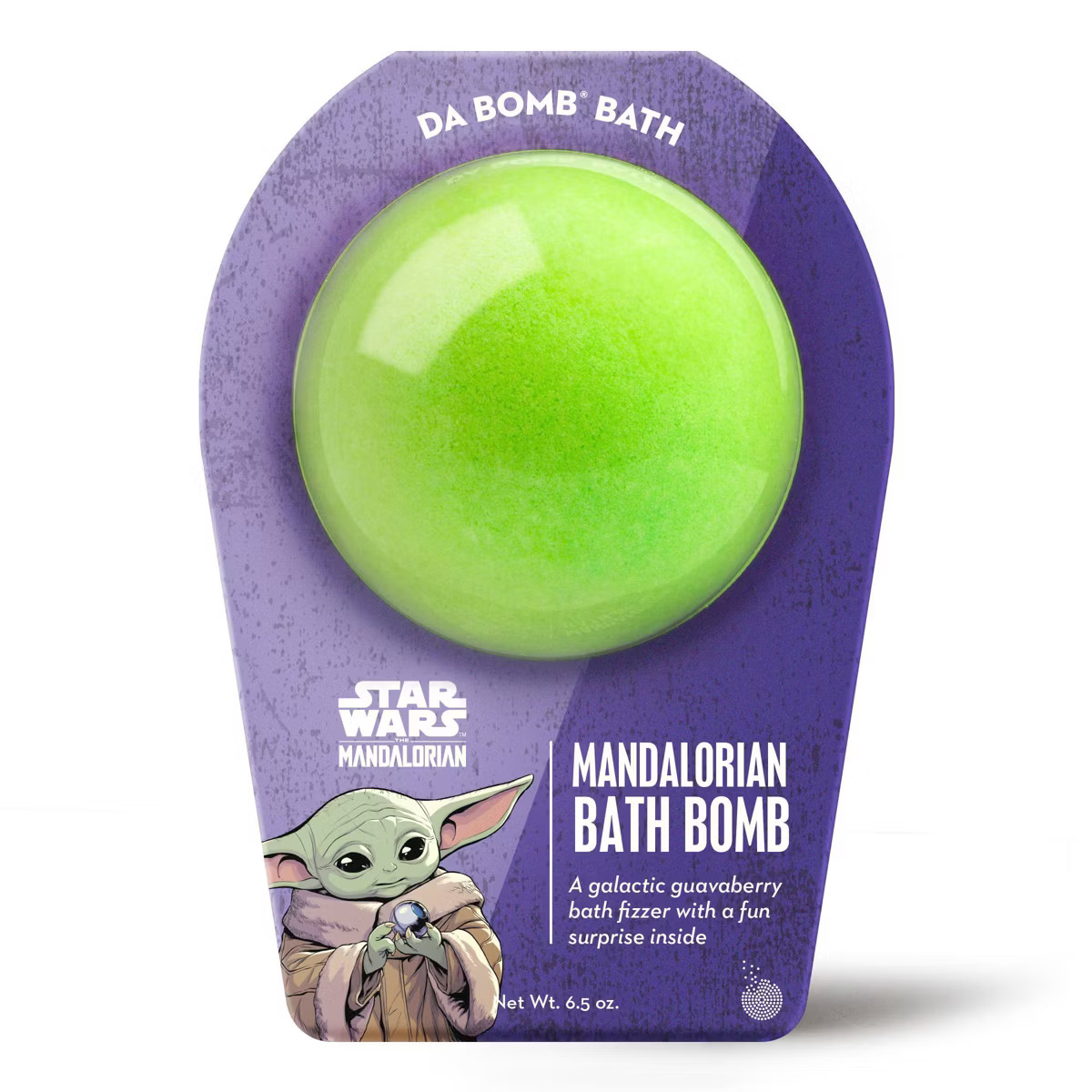 Da Bomb Bath Fizzers Star Wars Mandalorian (The Child) Bath Bomb - 6.5oz | Target