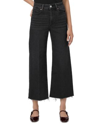 PAIGE Petites Anessa High Rise Wide Leg Jeans in Black Lotus | Bloomingdale's Women | Bloomingdale's (AU)