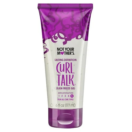 Not Your Mother's Curl Talk Lasting Definition Flash Freeze Gel, Extra Strong Hold, 6 fl oz | Walmart (US)