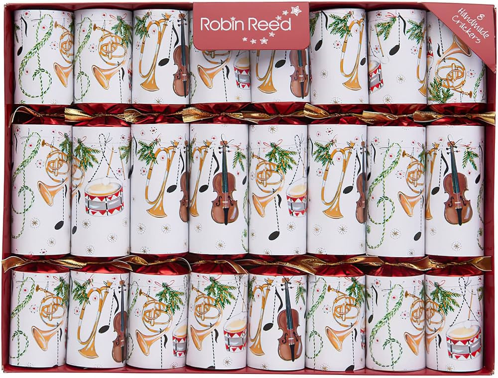 Olde English Crackers Fanfare Christmas Party Favors - Set of 8 Music Favors containing Toy Horns... | Amazon (US)