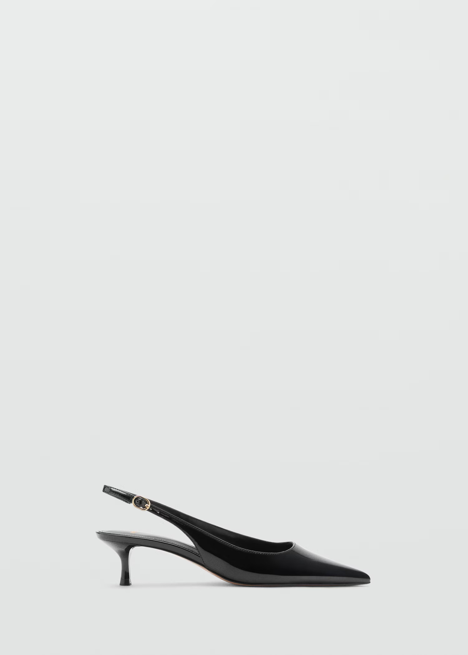 Kitten-heel patent leather shoes | Mango (US/MX/AU)