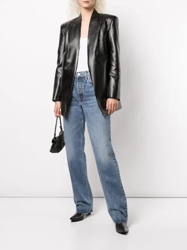 RE/DONE '90s Comfy wide-leg Jeans - Farfetch | Farfetch Global