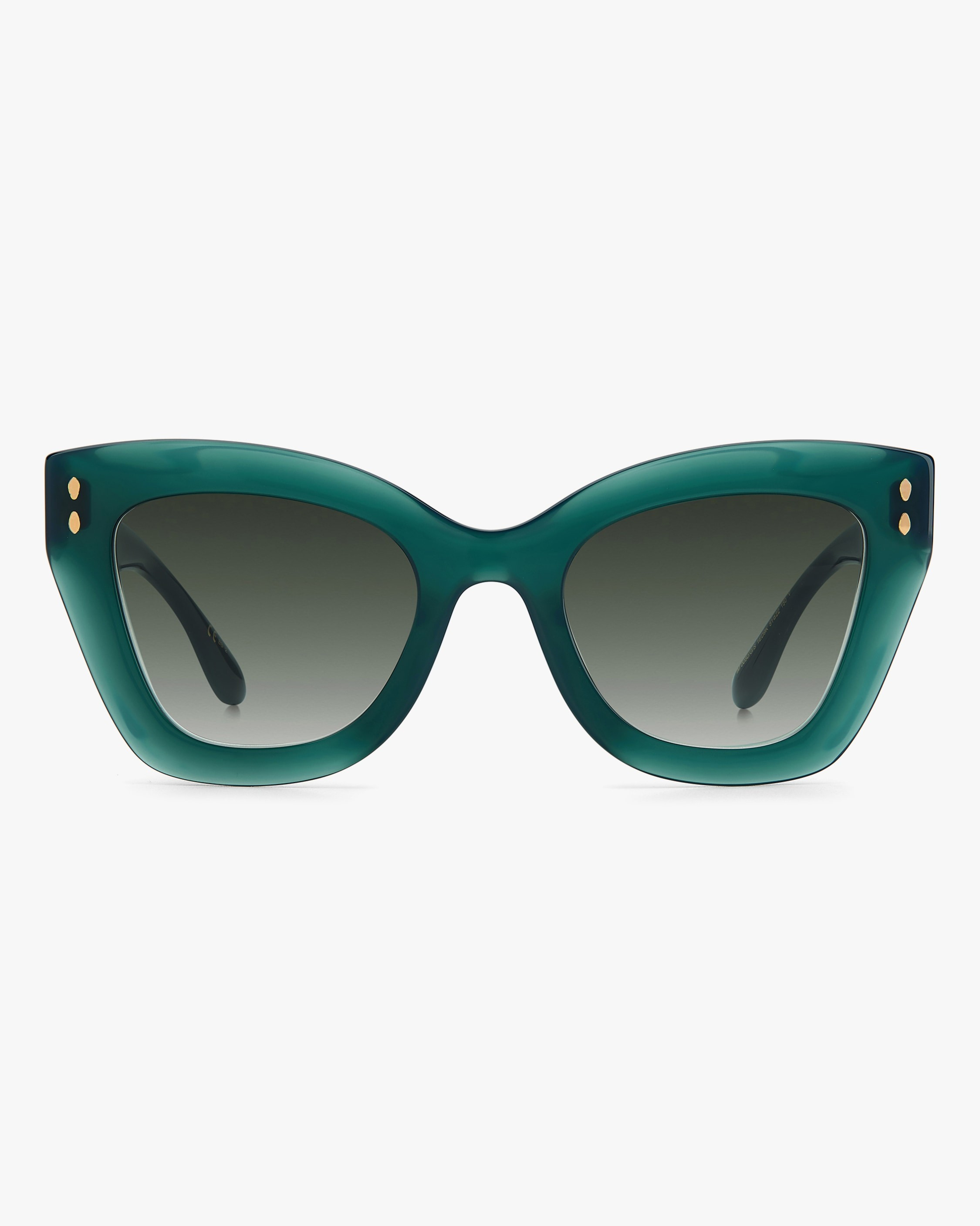 Green Cat-Eye Sunglasses | Olivela
