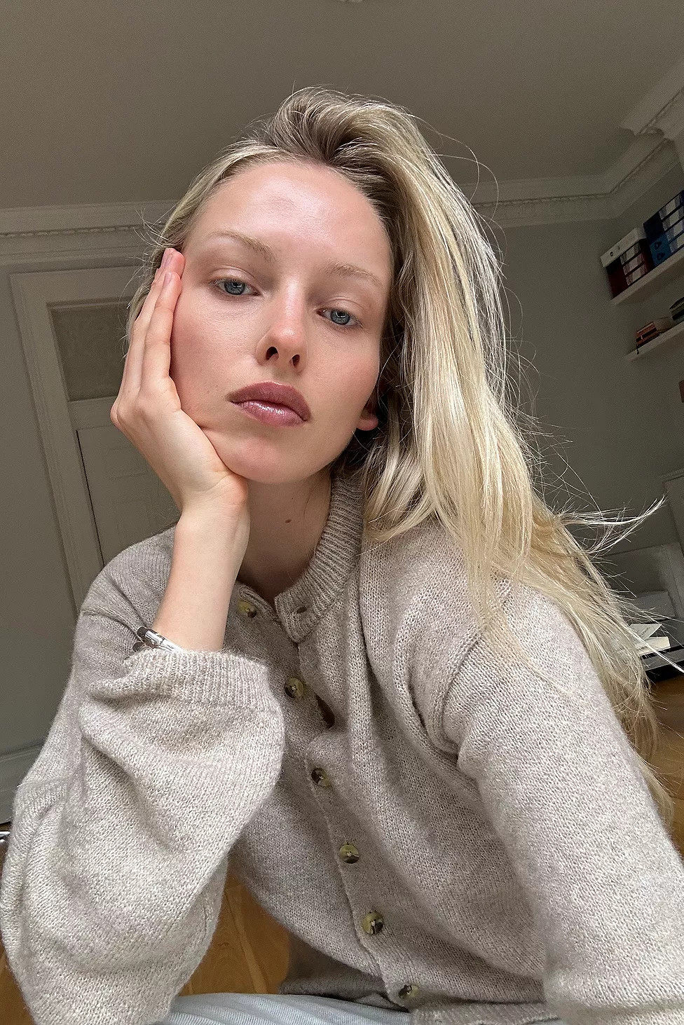 UO Casey Crew Cardigan | Urban Outfitters (EU)