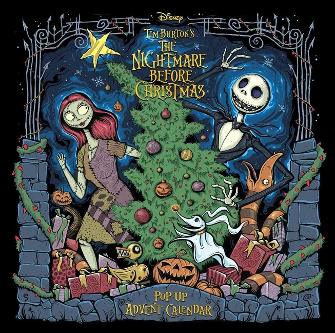 The Nightmare Before Christmas: Advent Calendar and Pop-Up Book (Hardcover) | Walmart (US)