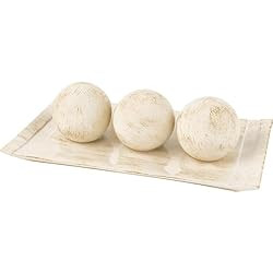 Rustic Luxe Home Decor - Decorative Tray and Orb Set - Centerpiece Table Decorations for Coffee T... | Amazon (US)