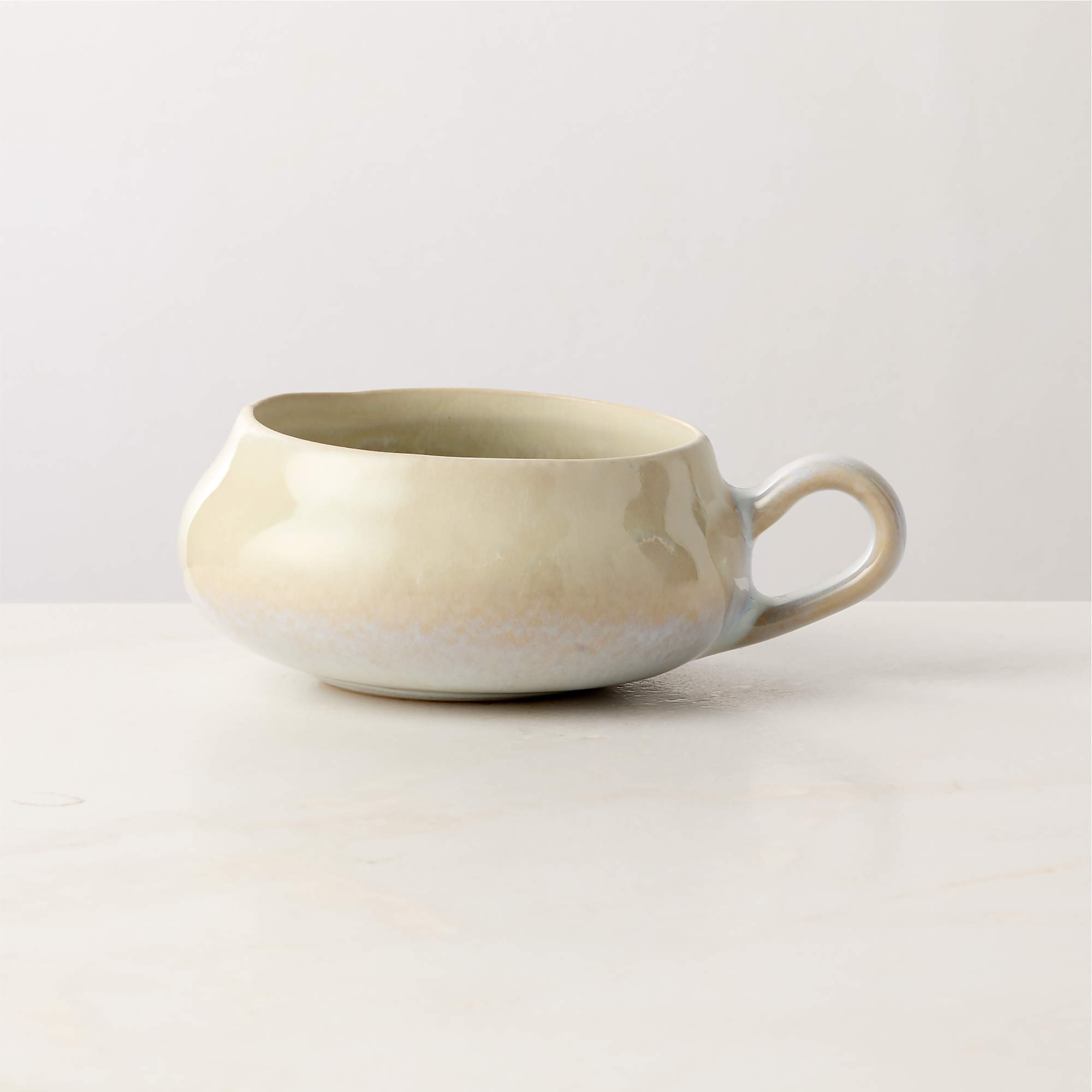 Aba Ivory Cappuccino Mug 6.5oz + Reviews | CB2 | CB2