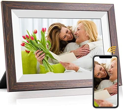 WiFi Digital Picture Frame 10.1 Inch Smart Digital Photo Frame with IPS Touch Screen HD Display, ... | Amazon (US)