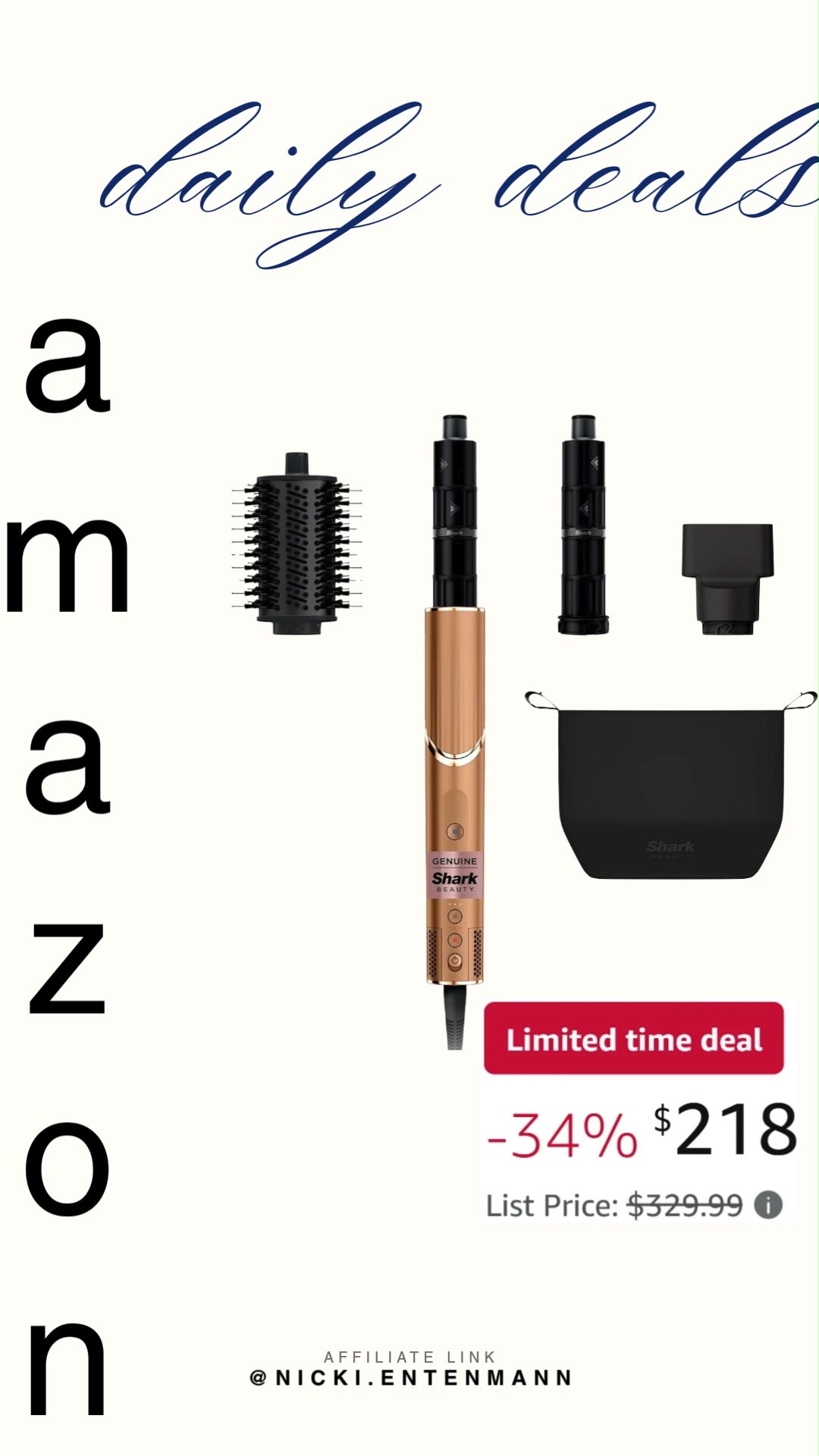 Shark FlexStyle transforms everyday hair routines into effortless styling magic. Smooth, curl, or volumize with one tool that feels light, fast, and fun for every look you love. 💇‍♀️✨🌸  

#SharkFlexStyle #hairstylingtool #haircare #beautyfinds #stylingessentials #modernlooks #trendalert #womensfashion #hairinspo #budgetfriendly 

 #LTKgrwm #LTKSaleAlert #LTKBeauty