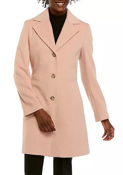 Single Breasted Lux Wool Coat | Belk