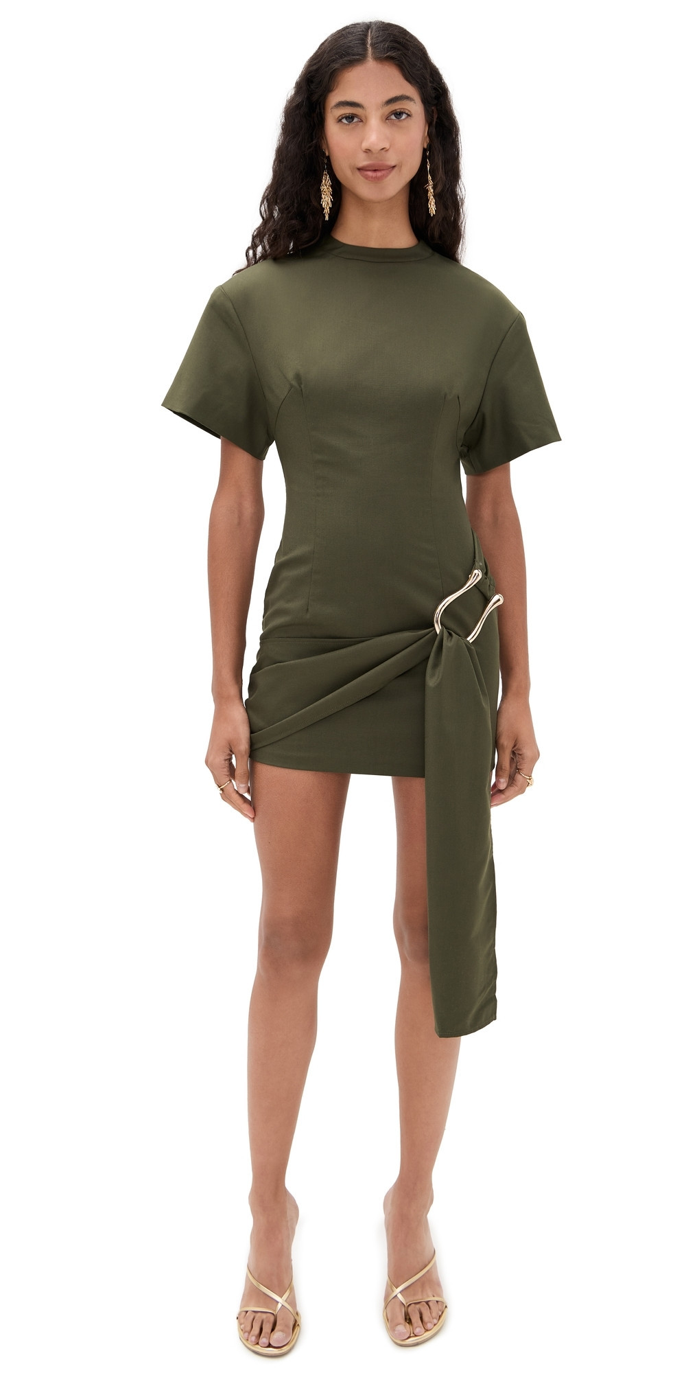 Lioness Martini Mini Dress Olive M | Shopbop