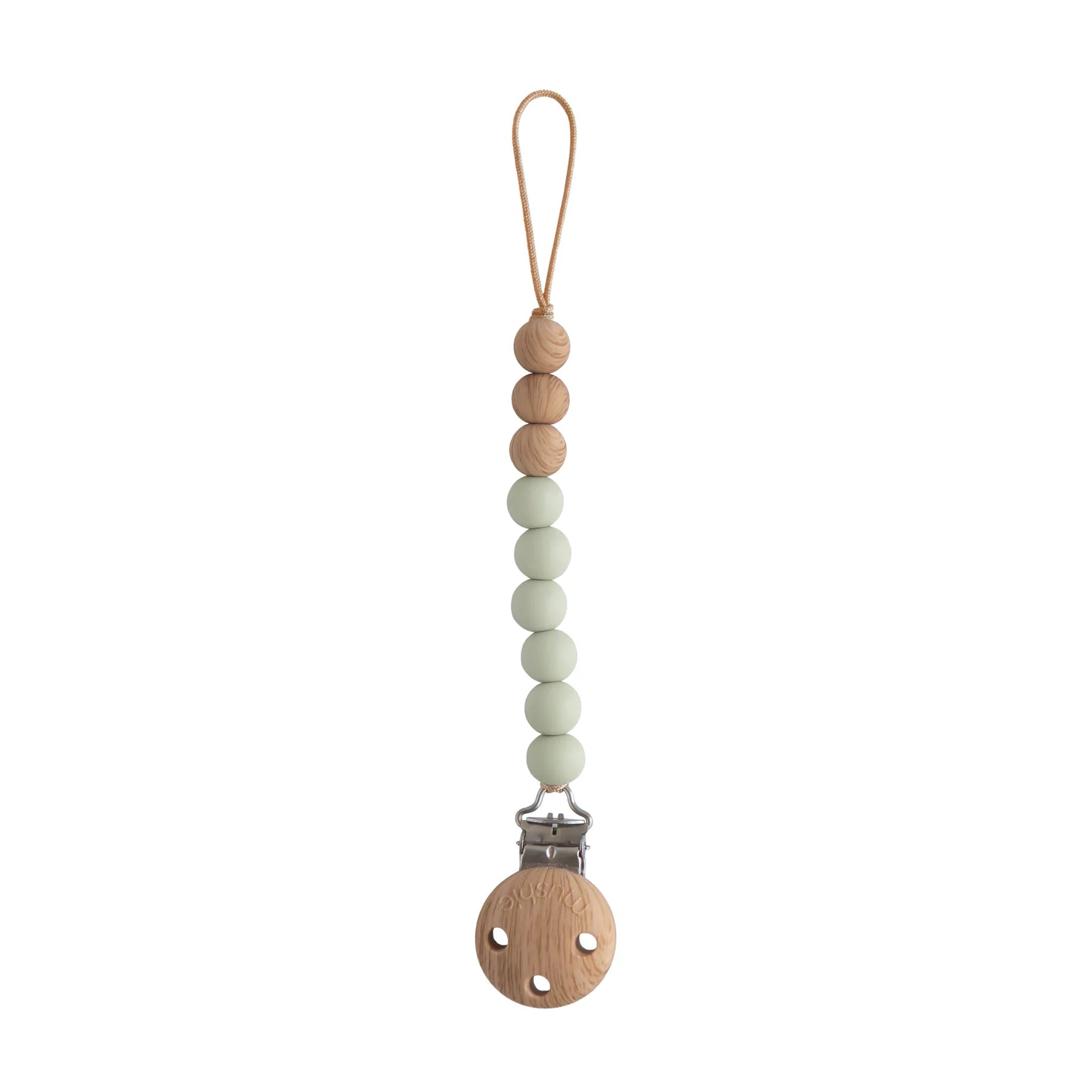 Mushie Pacifier Clip | Mebie Baby