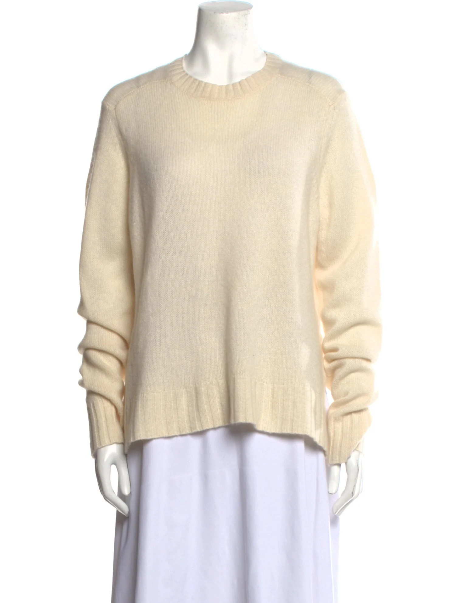 Cashmere Crew Neck Sweater w/ Tags | The RealReal