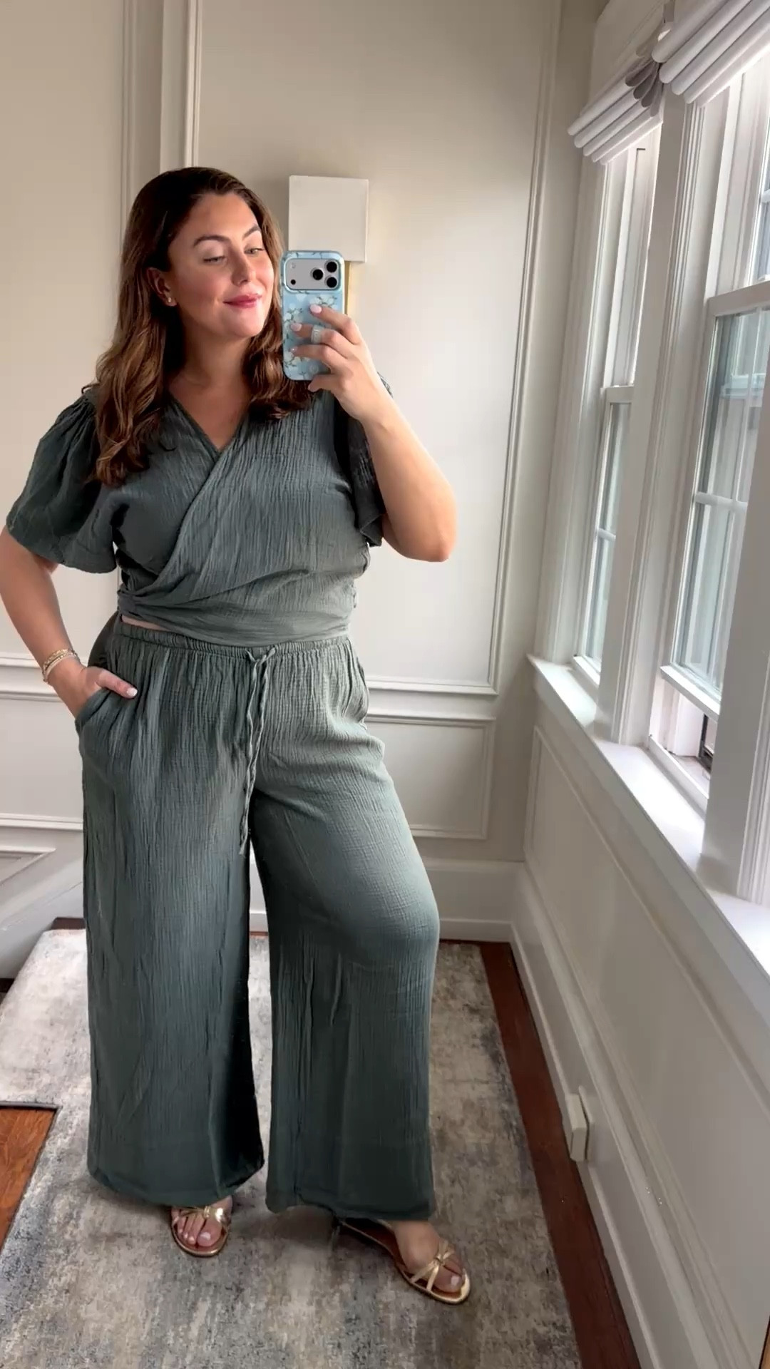 Because matching sets are too easy right now - wearing size XXL

#LTKxAerie #LTKSeasonal #LTKMidsize