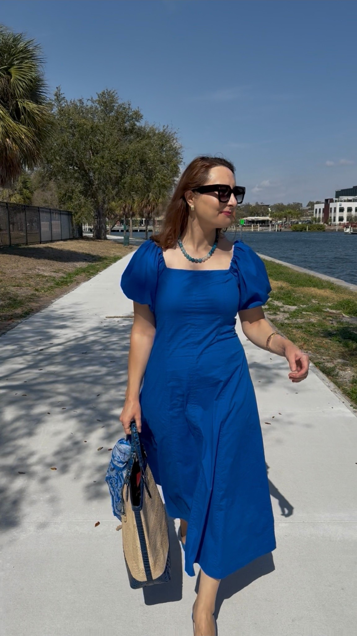 This gorgeous dress is still available in limited sizes. Fits a tad large but I got it in my usual size 4. 

#LTKSaleAlert