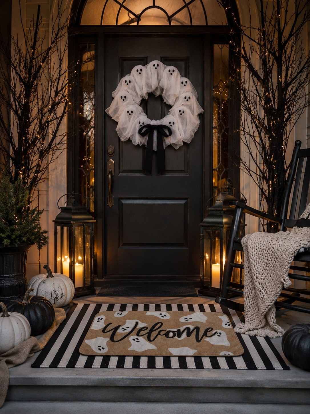 THE SWEETEST SPOOKY WELCOME

Follow @farmtotablecreations on Instagram for more home finds and styling inspiration.

A few thoughtful details can completely transform your front porch, and this ghost wreath paired with the coordinating welcome mat creates the perfect mix of cozy and spooky. It’s festive without feeling over-the-top, making your entryway feel warm, inviting, and ready to welcome every trick-or-treater this Halloween.

#LTKHome #HalloweenDecor #FallFrontPorch #AmazonHome #FrontPorchDecor

#LTKHome #LTKSaleAlert #LTKSeasonal