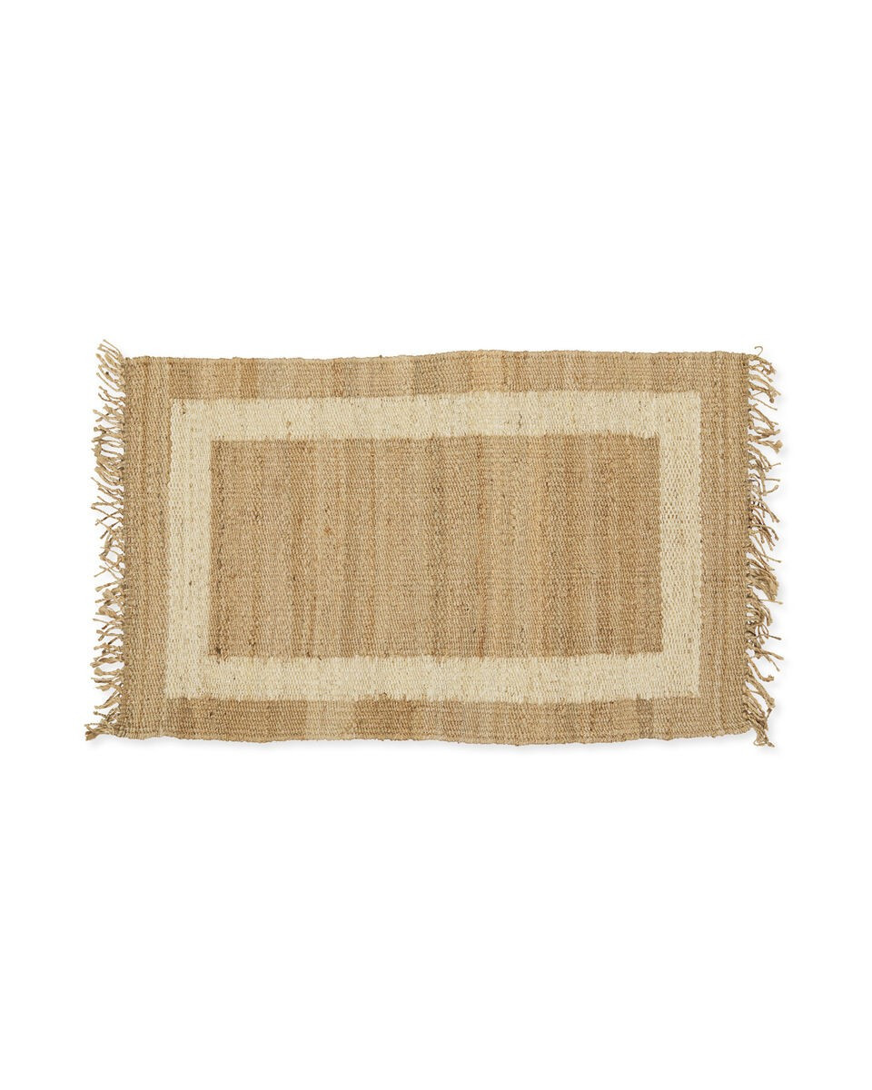 Jute Border Rug | Serena and Lily