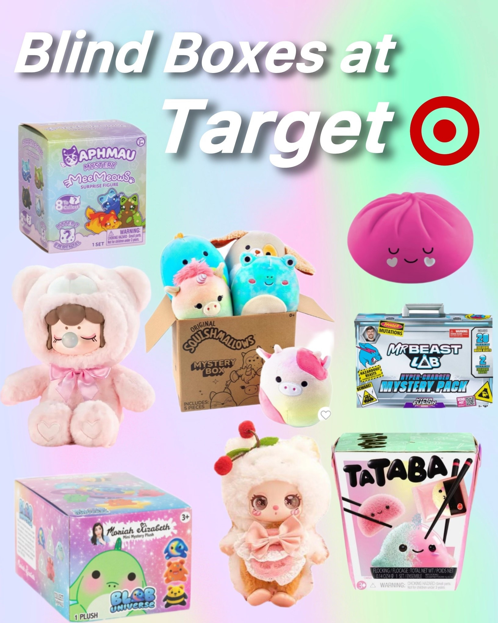 We need it😍 Comment SHOP to receive a link of my favorite blind boxes from Target🩷✨ #blindbox #mysterydumpling #target #blindboxes #targetfinds 