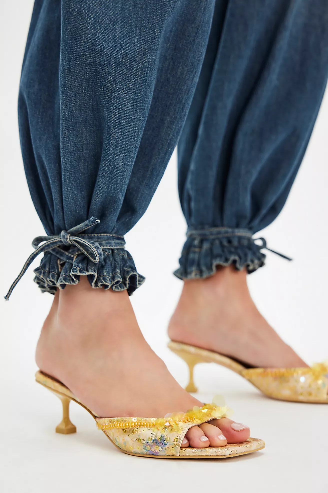 Juliana Sequin Heels | Free People (Global - UK&FR Excluded)
