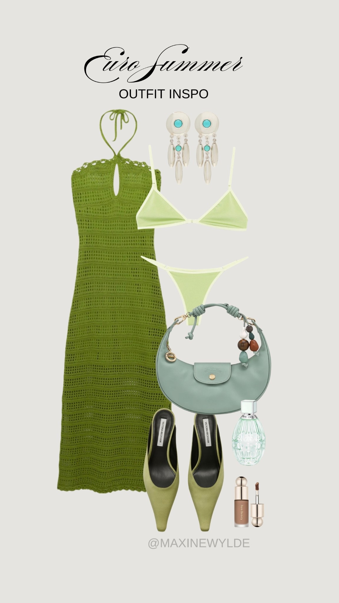 Euro summer outfit inspo 💚 
This bikini colour has my heart!! 

#LTKstyletip #LTKswimwear #LTKaustralia