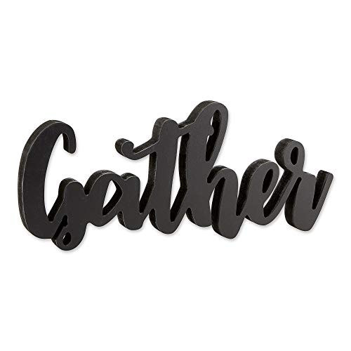 DII Farmhouse Wall Art Sign, Gather | Amazon (US)