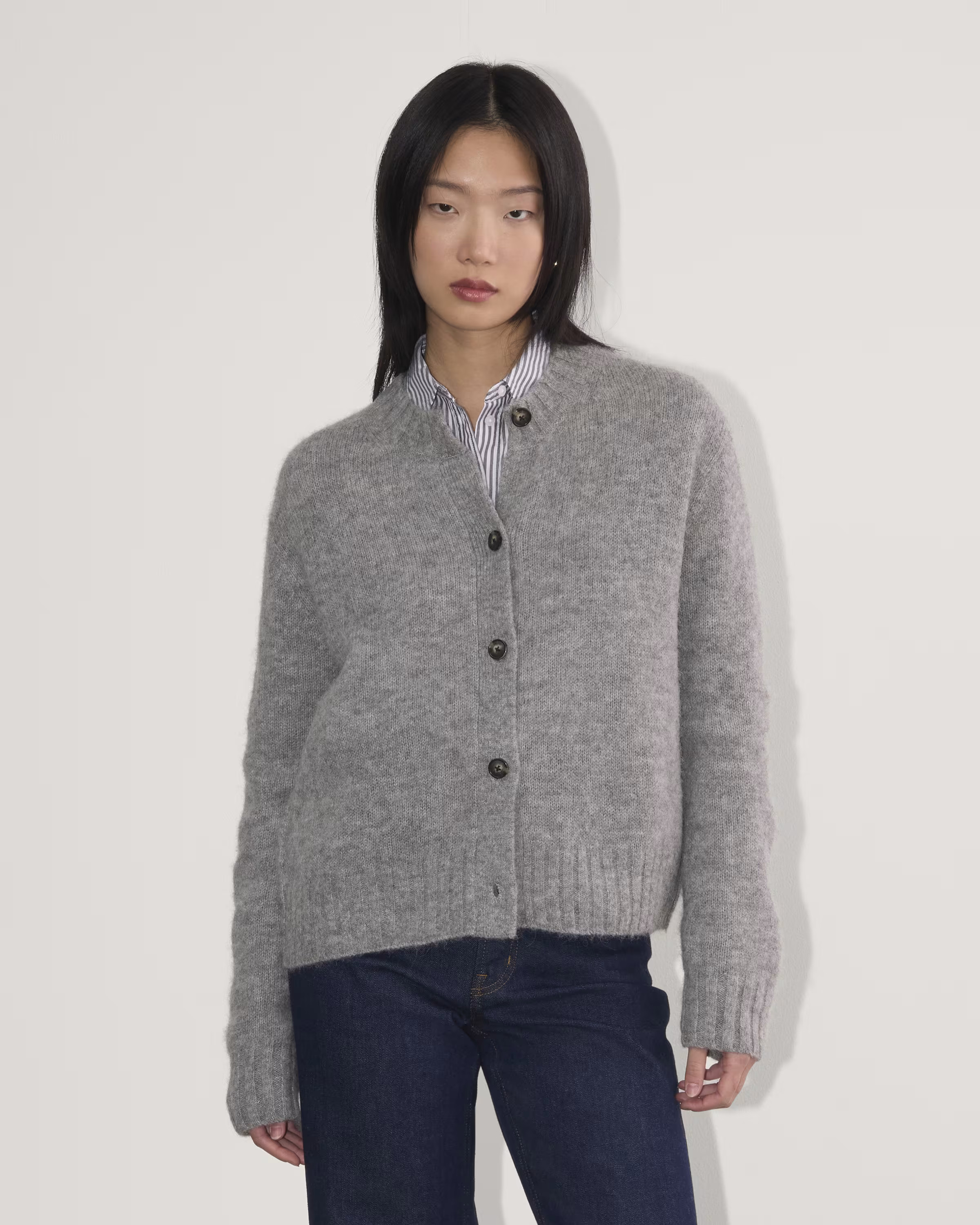 The Crew Cardigan in Alpaca | Everlane