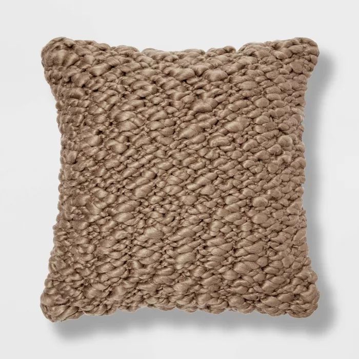 Chunky Weave Square Throw Pillow - Project 62™ | Target