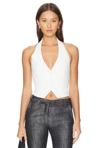 MORE TO COME Acantha Vest in White from Revolve.com | Revolve Clothing (Global)