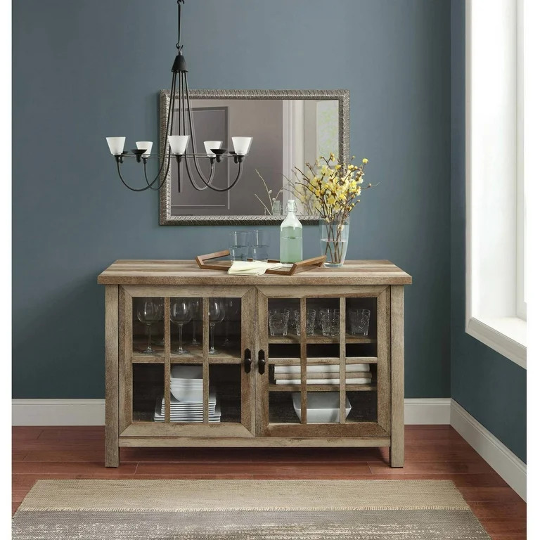 Better Homes & Gardens Oxford Square TV Stand for TVs up to 55", Weathered | Walmart (US)