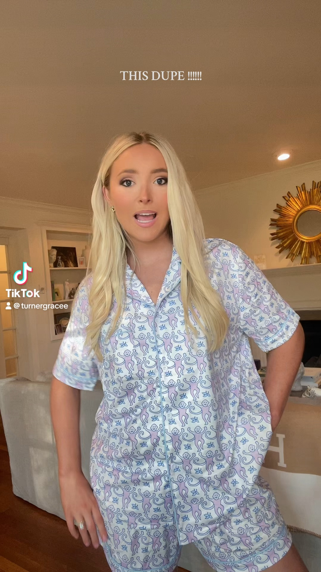 obsessed with these pajamas 💜🐒 !!!!! 

#LTKSaleAlert