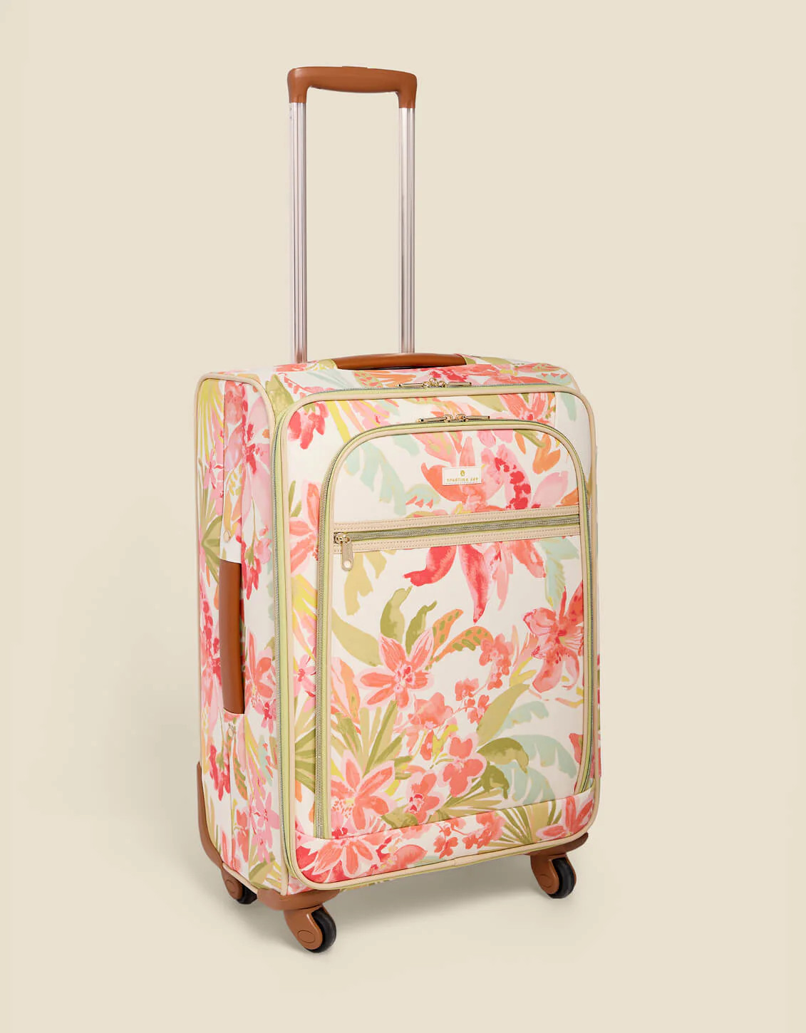 26" Rolling Suitcase Castillo Tropical | Spartina 449