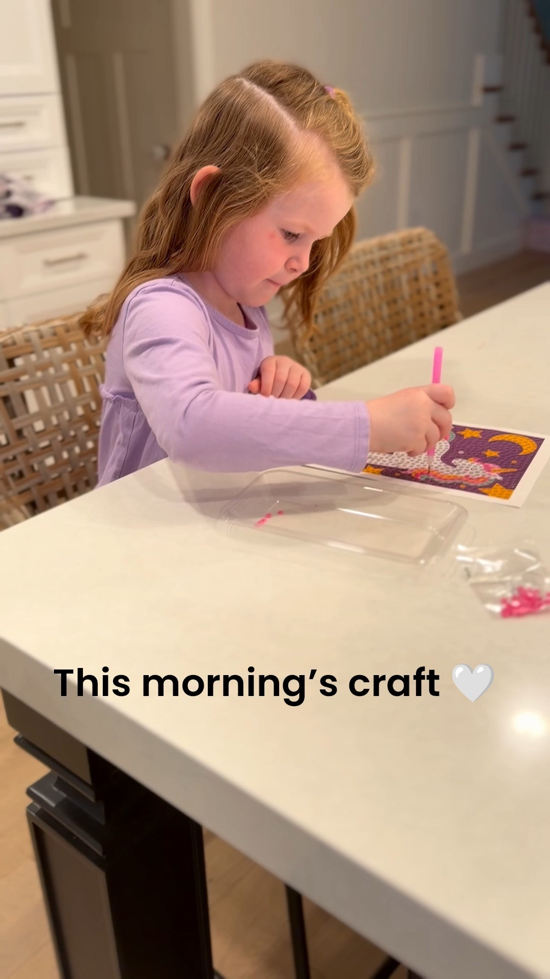 Morning crafts while I sip my coffee 🤍

#LTKdayinmylife #LTKmomlife #LTKKids