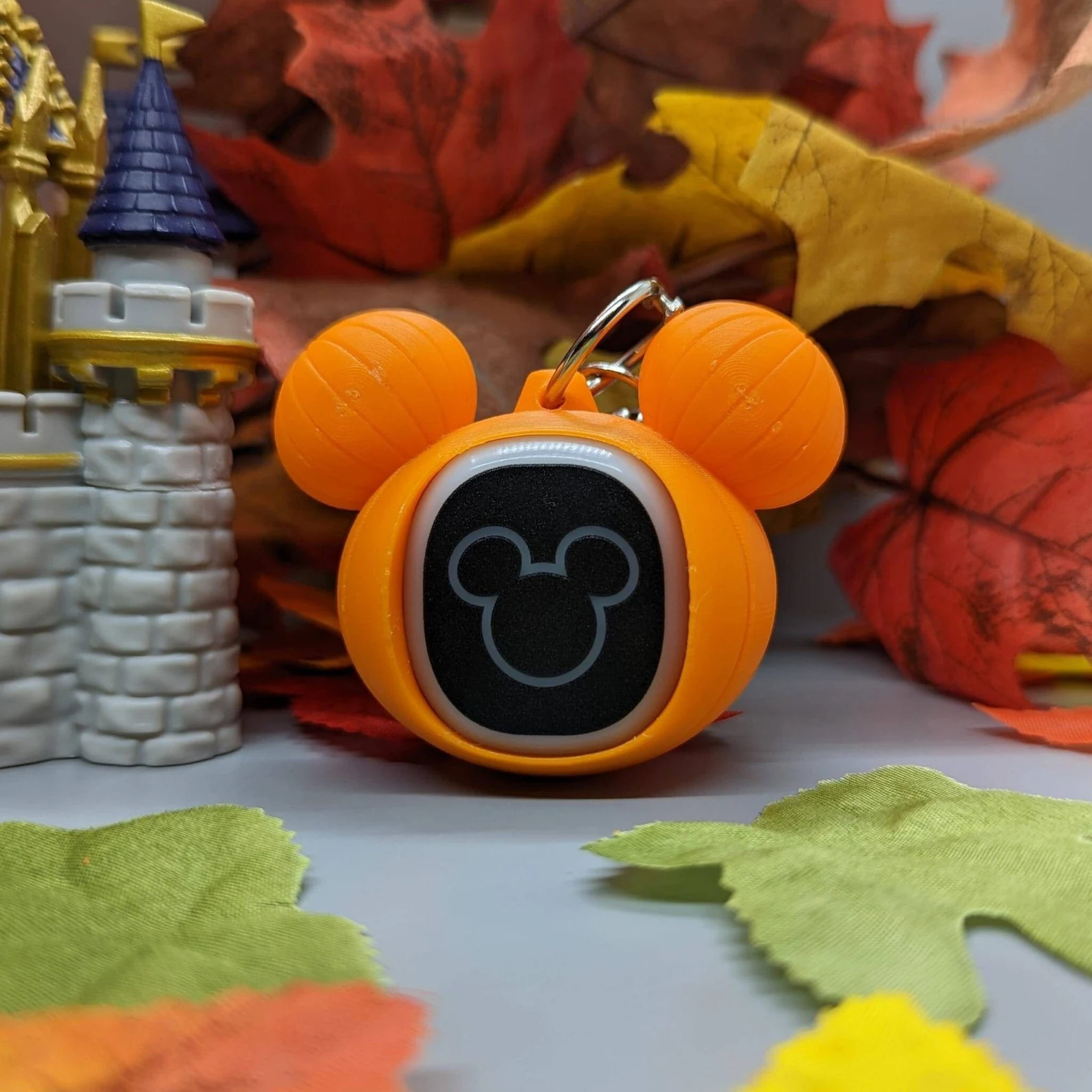 Mouse Pumpkin inspired Magic Band Puck Holder - Choose MB2 or MB+ | Etsy (Global)